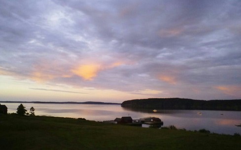 Sunset On the Island Downeast